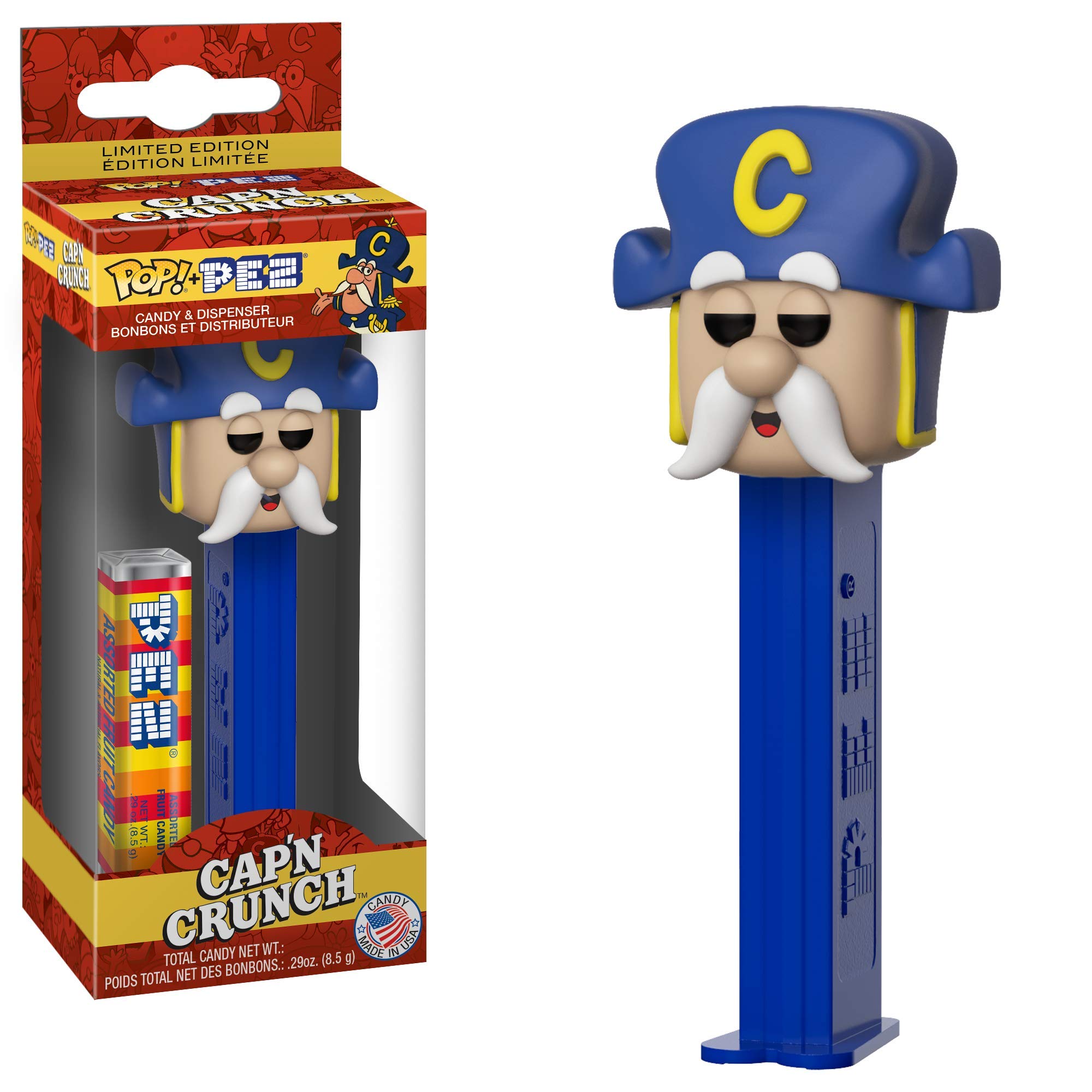 Amazon.com: Funko Pop! Pez: Quaker Oats - Cap'n Crunch, Multicolor
